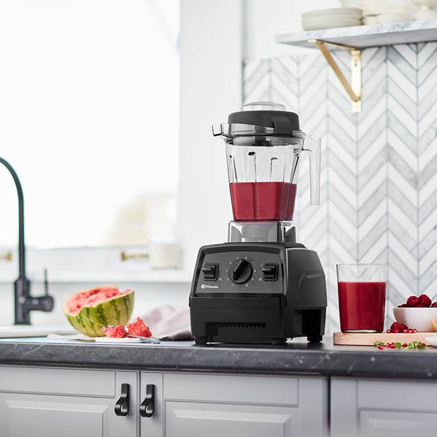 Vitamix Explorian Series E310 Blender, 48 oz Bowl, 1100 W, 10-Speed, Plastic, Black, Plastic Bowl - 3