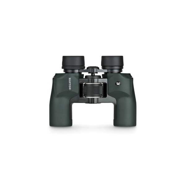 Vortex RAPTOR Series R310 Binocular, 10x Magnification, 6.3 deg Angular, 339 ft/1000 yd Linear View, Glass Lens, Green - 2