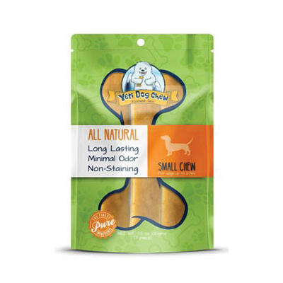 Yeti Dog Chew YDC-S Dog Chew, S Breed, 3.5 oz Pack - 2