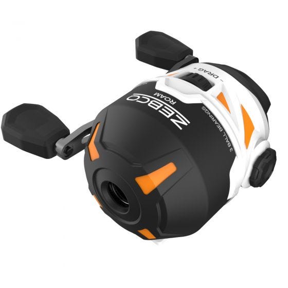 Zebco Roam ROAM3OR602MNS3 Spincast Combo, 6 ft L Rod, 3.6:1 Gear Ratio, Retrieve: Left, Right Hand - 3
