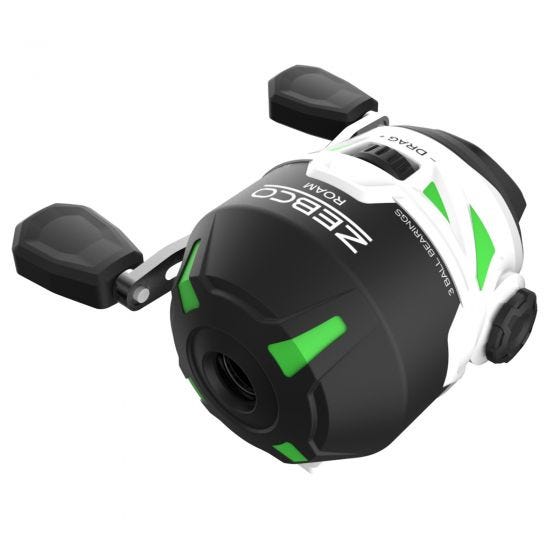 Zebco Roam ROAM3GR602MNS3 Spincast Combo, 6 ft L Rod, 3.6:1 Gear Ratio, Retrieve: Left, Right Hand, Comfort-Grip Handle - 3