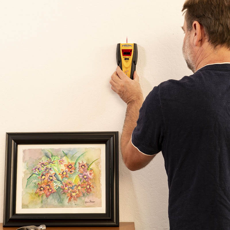 Zircon 61910 Stud Finder, 9 V Battery, 3/4 to 3 in Detection, Detectable Material: Metal/Wood - 4