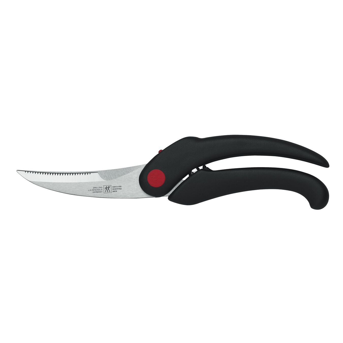 Henckels International 42914-001 Deluxe Poultry Shears, Stainless Steel Blade, Black Handle - 3
