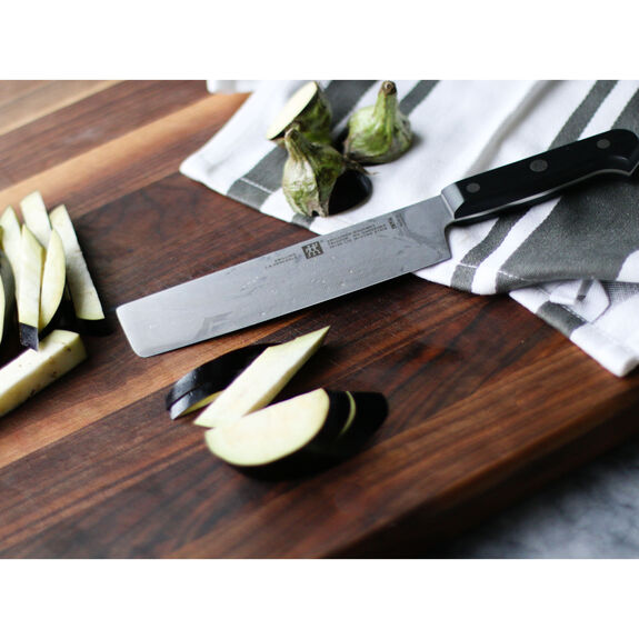 Zwilling Gourmet Series 36129-173 Nakiri Knife, 6-1/2 in L Blade, HCS Blade, Polyoxymethylene Handle, Black Handle - 3