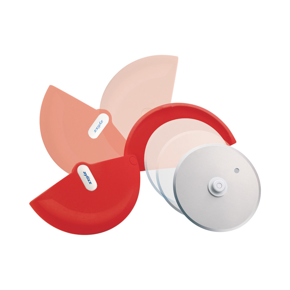 Zyliss 30810 Pizza Wheel, Stainless Steel Blade, Ergonomic Handle, Dishwasher Safe: Yes - 2