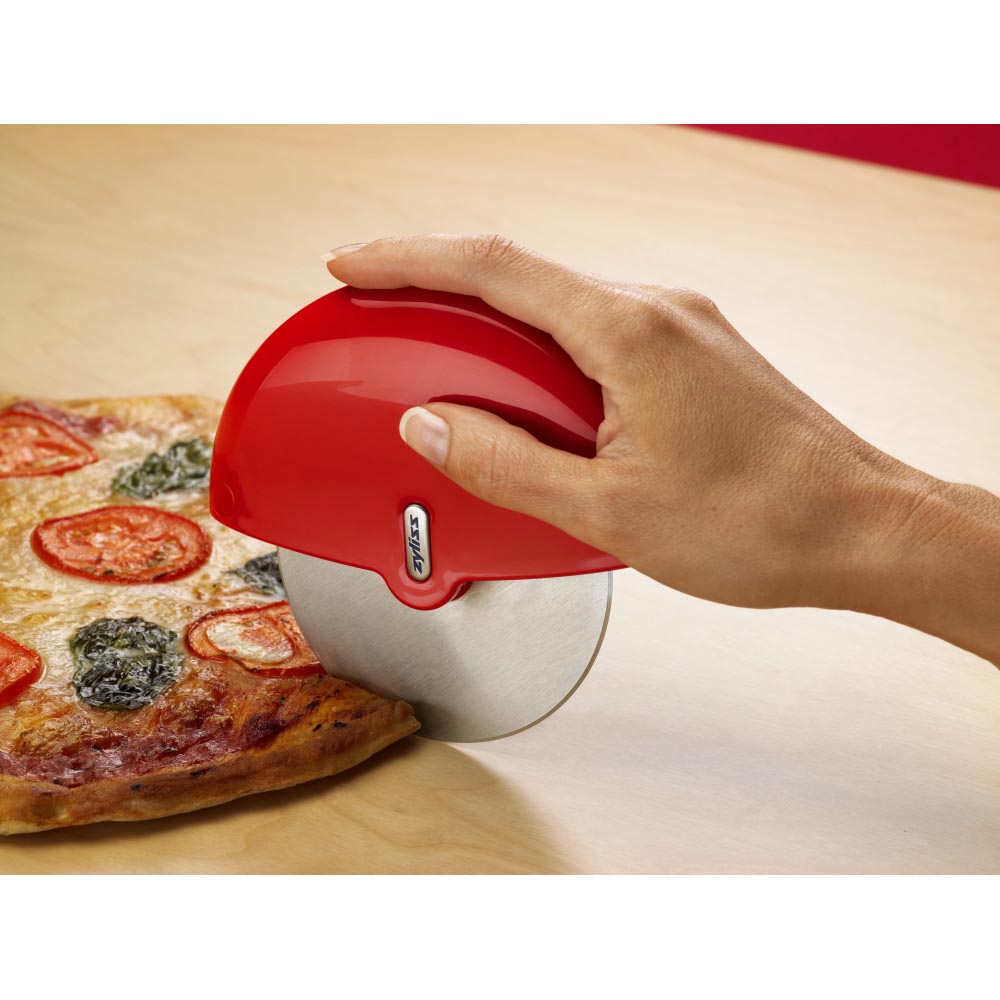 Zyliss 30810 Pizza Wheel, Stainless Steel Blade, Ergonomic Handle, Dishwasher Safe: Yes - 3