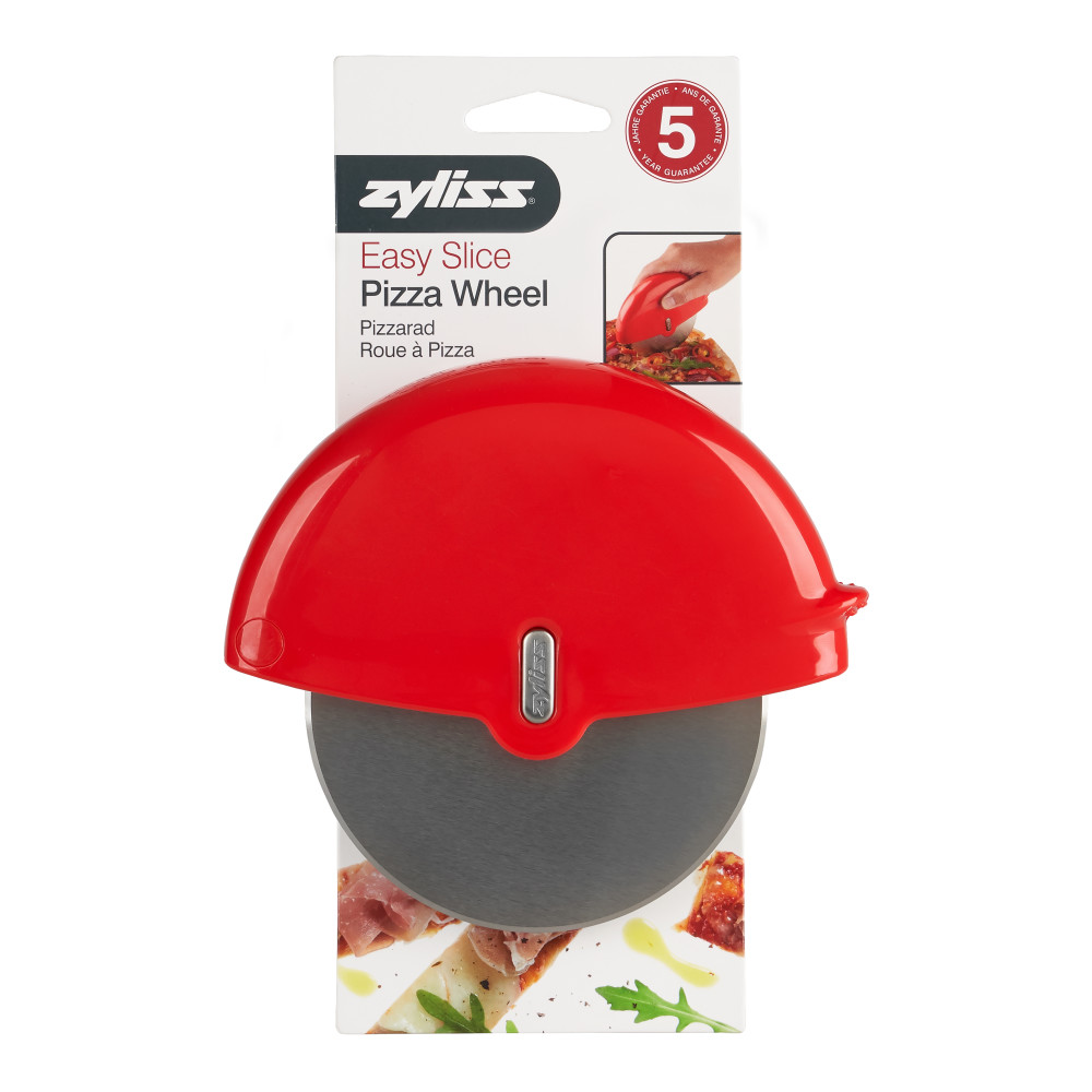 Zyliss 30810 Pizza Wheel, Stainless Steel Blade, Ergonomic Handle, Dishwasher Safe: Yes - 5