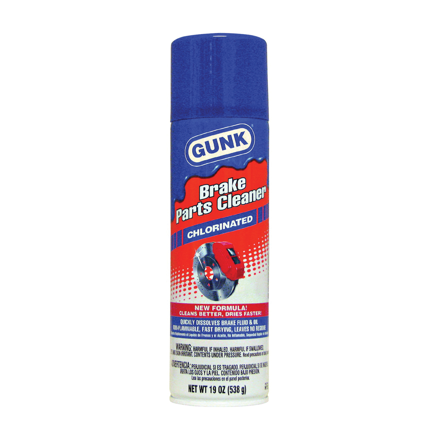 GUNK M720 Brake and Parts Cleaner, 19 oz Aerosol Can - 1