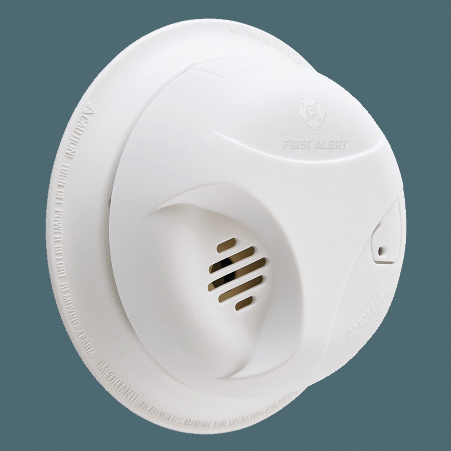 First Alert 1039796 Smoke Alarm, 9 V, Ionization Sensor, 85 dB, Alarm: Audible - 2