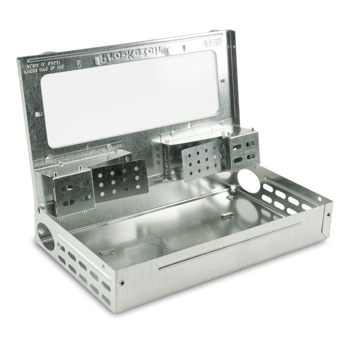 Kness Pro-Ketch 104-0-004 Multiple Catch Mousetrap, 10-1/8 in L, 6-1/4 in W, 1-3/4 in H - 3