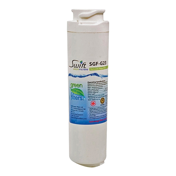 Swift Green Filters SGF-MSWF/G23 Refrigerator Water Filter, 0.5 gpm, 0.5 um Filter - 4