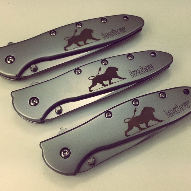 Kershaw 1660 Leek Knife, Drop Point Blade, Bead-Blasted Blade, 7 in OAL, 3 in L Blade, Stainless Steel Blade - 2