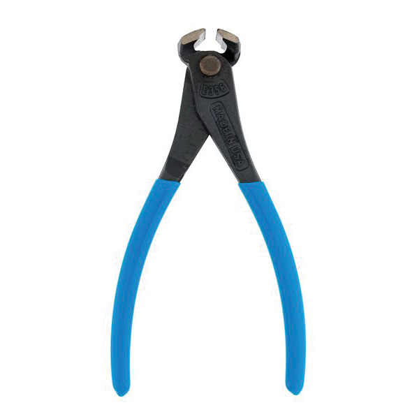 Channellock 356 High-Leverage End Cutting Plier, 6.51 in OAL, Blue Handle, 1.06 in W Jaw, 0.34 in L Jaw