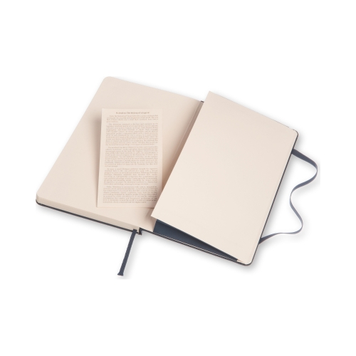 Moleskine Classic 8051272893601 Notebook, Ruled Sheet, 5 x 8-1/4 in Sheet, 240-Sheet, Ivory Sheet - 5