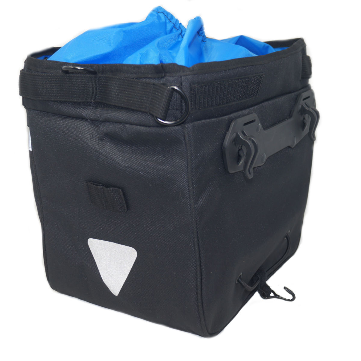 BiKASE 1017 Grocery Pannier, Black/Blue - 2