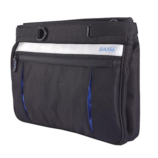BiKASE 1017 Grocery Pannier, Black/Blue - 3