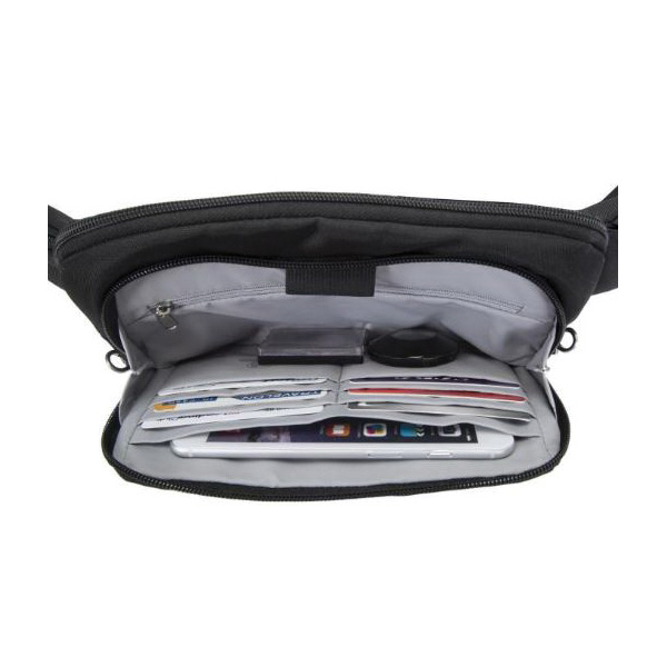 Travelon 42223-500 Anti-Theft Bag, Black, Women's, 1-Main Compartment, Zipper, Polyester - 2