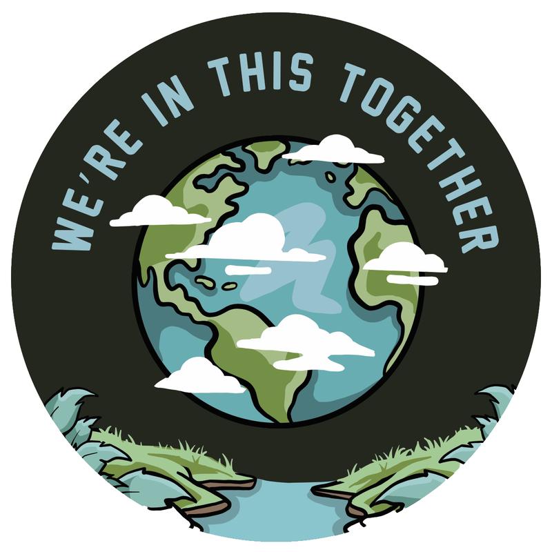 Sticker Art We in Together