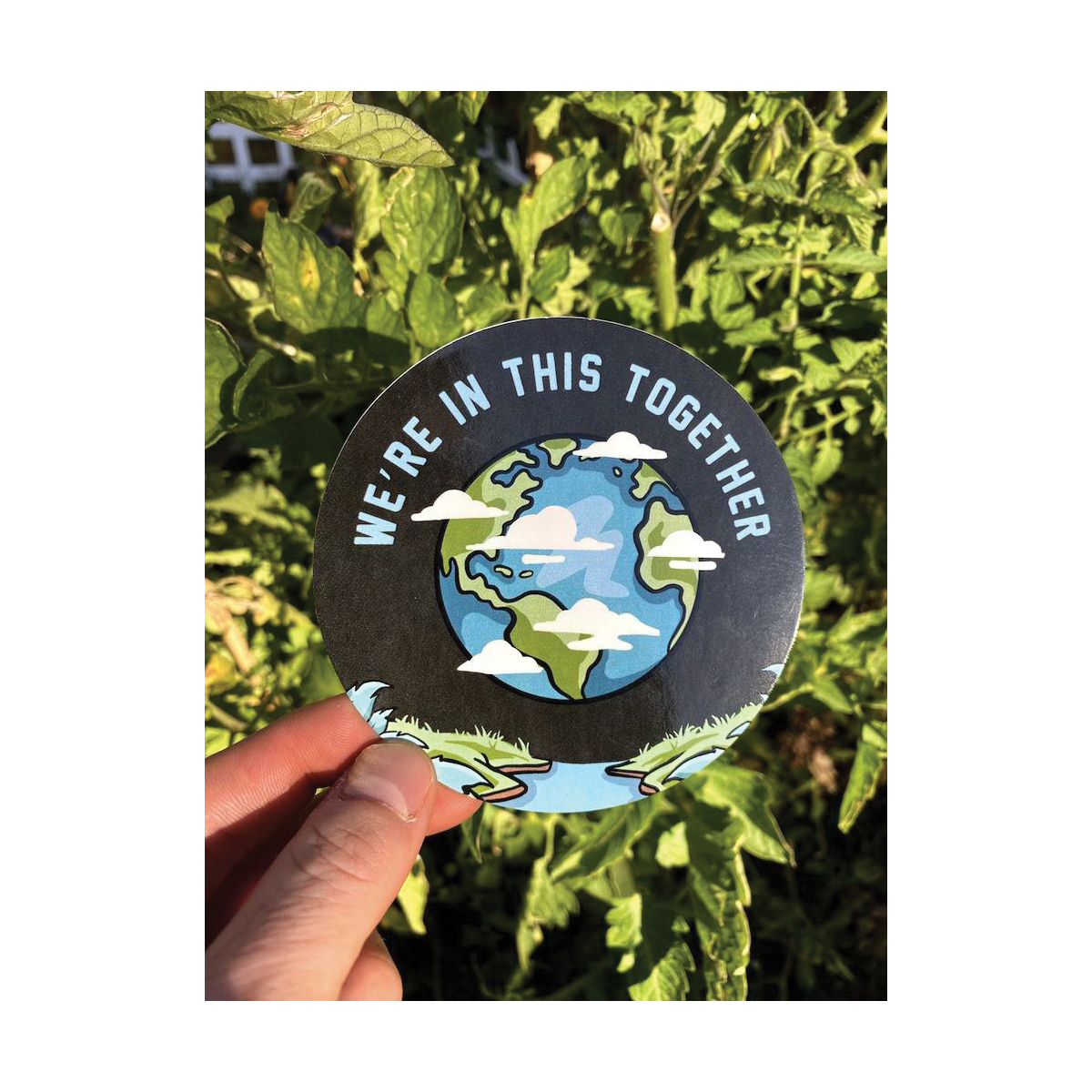 Sticker Art We in Together Art Sticker, WE'RE IN THIS TOGETHER - 2
