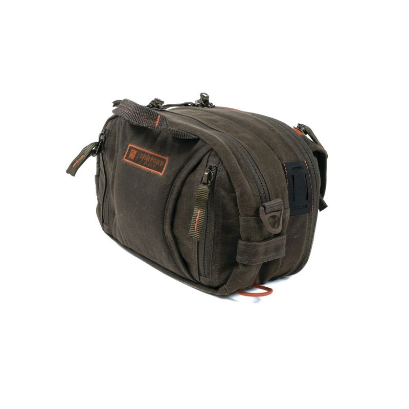 Fishpond Blue River Series BRCP-PM Chest/Lumbar, 366 cu-in Capacity, 15-Pocket, Padded Shoulder Strap, Cotton - 2