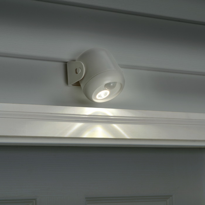 Mr Beams MB300 Wireless Mini Spotlight, LED Lamp, 80 Lumens Lumens, Plastic Fixture, White Fixture - 2