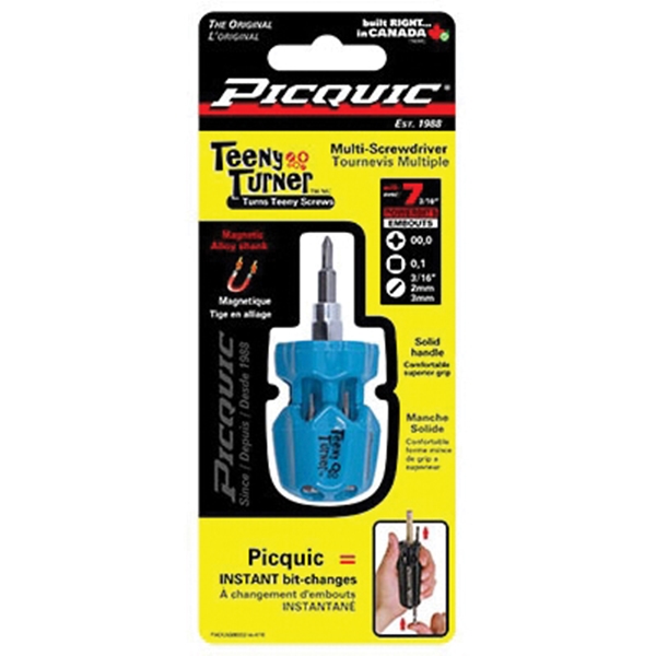 Teeny Turner 06001B Screwdriver, 1 in OAL - 3