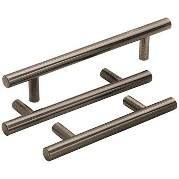 Amerock Bar Pulls Series BP19541SS Cabinet Pull, 7-3/8 in L Handle, 1-3/8 in Projection, Stainless Steel - 3