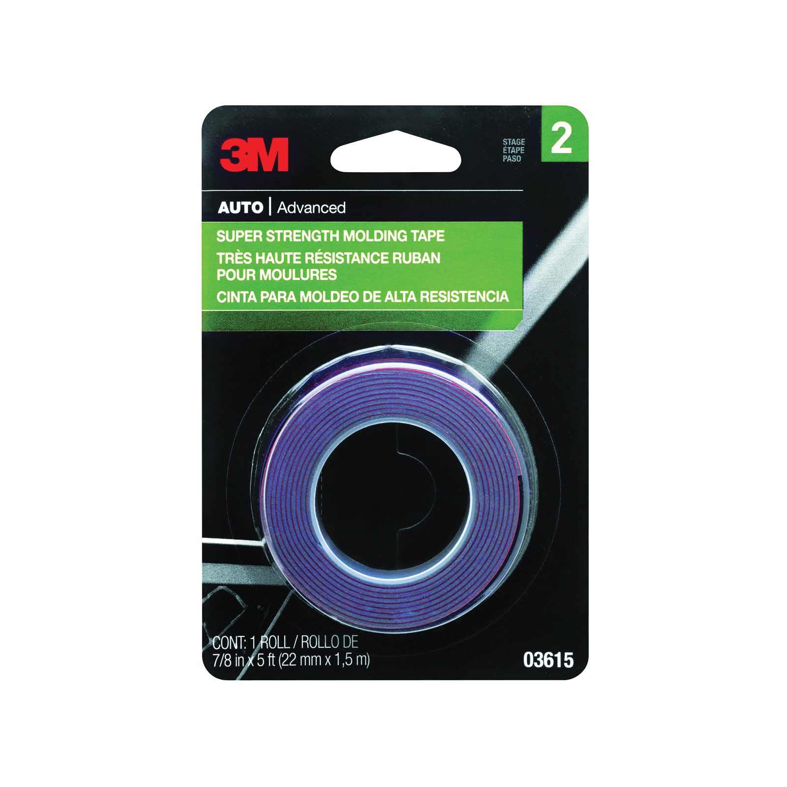 Bondo 03615 Molding Tapes, 7/8 in x 5 ft - 1