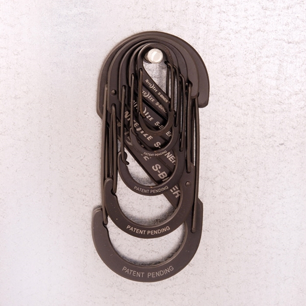 Nite Ize S-Biner Series SB1-2PK-01 Dual Carabiner, Stainless Steel - 2