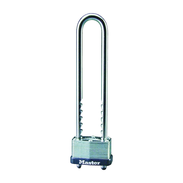 Master Lock 517D Padlock, Keyed Different Key, Adjustable Shackle, 9/32 in Dia Shackle, 2-3/4 to 5-3/8 in H Shackle - 2