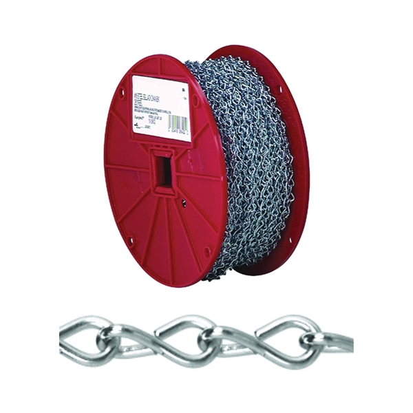 Campbell 072-1727N Jack Chain, #12, Steel, Zinc, 29 lb Working Load - 2