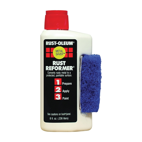 Rust-Oleum 7830730 Rust Reformer, Liquid, Solvent-Like, Clear, 8 oz - 2