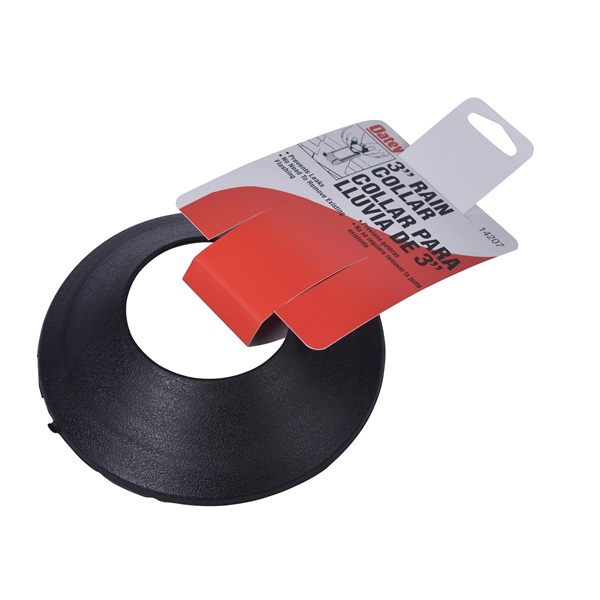 Oatey 14207 Rain Collar, 3 in Vent Hole, Rubber - 3