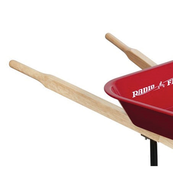 Radio Flyer 40 Wheelbarrow, 30 lb Volume, Steel, 7 x 1-1/4 in Wheel - 5