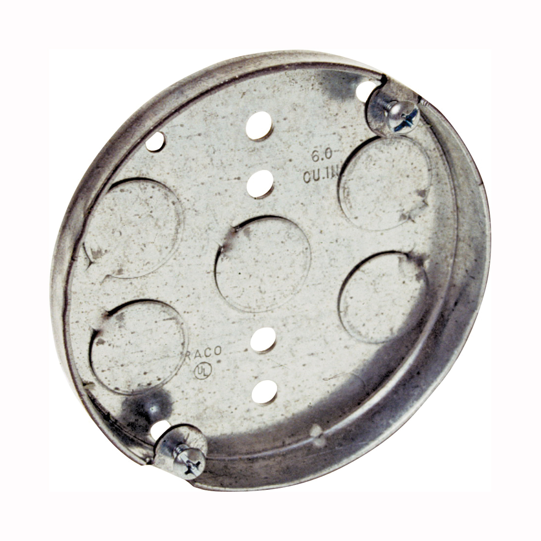 Orbit 4PB Pancake Box, 5 -Knockout, Steel, Gray - 2