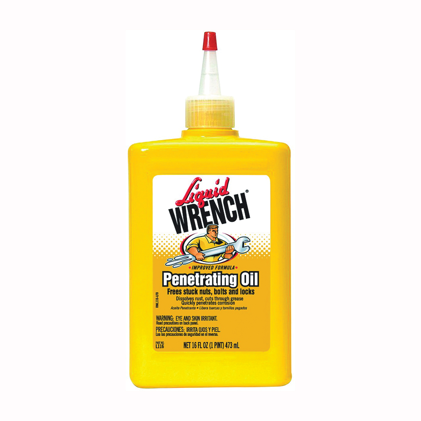 Liquid WRENCH L116 Fast-Acting Penetrating Oil, 16 oz Bottle - 1