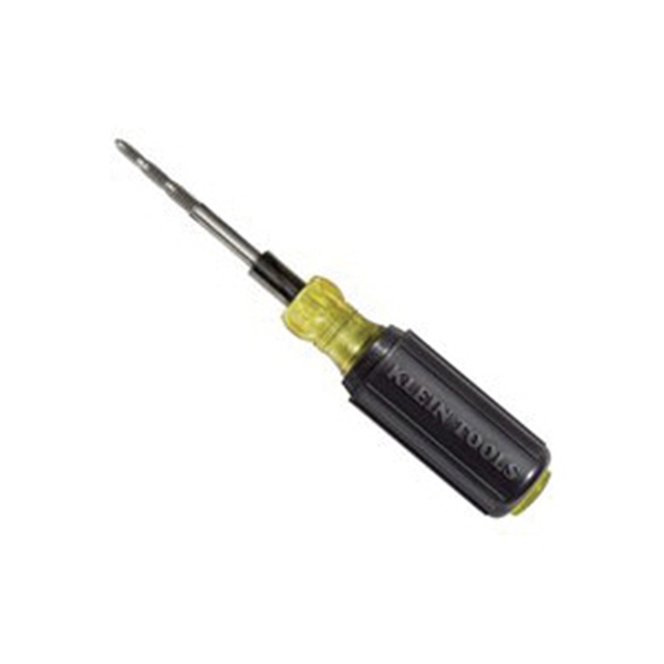 Klein Tools 626 Tapping Tool, #6-32, #8-32, #10-32, #10-24, #12-24, 1/4-20 Tap, Cushion-Grip Handle, Plastic Handle - 2