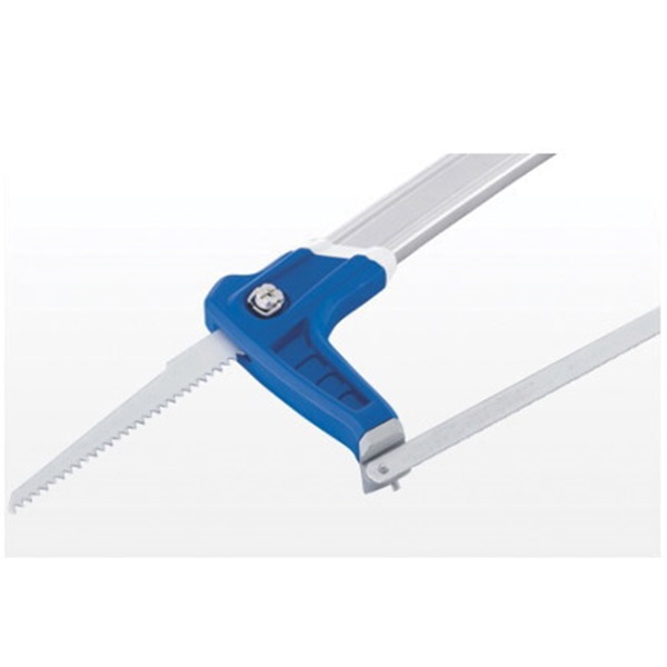 Lenox 12132HT50 Hacksaw, 12 in L Blade, 24 TPI, Bi-Metal Blade, 4-1/4 in D Throat, Aluminum Frame, Ergonomic Handle - 2
