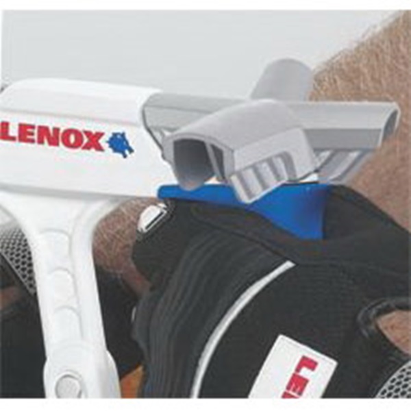 Lenox 12132HT50 Hacksaw, 12 in L Blade, 24 TPI, Bi-Metal Blade, 4-1/4 in D Throat, Aluminum Frame, Ergonomic Handle - 4