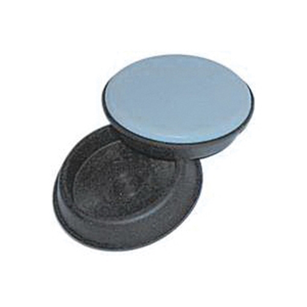 Magic Sliders 04600 Furniture Slide Glide, Round, 1-1/4 in L x 4-3/4 in W x 7 in H Dimensions, 2500 lb, Plastic, 4/PK - 2