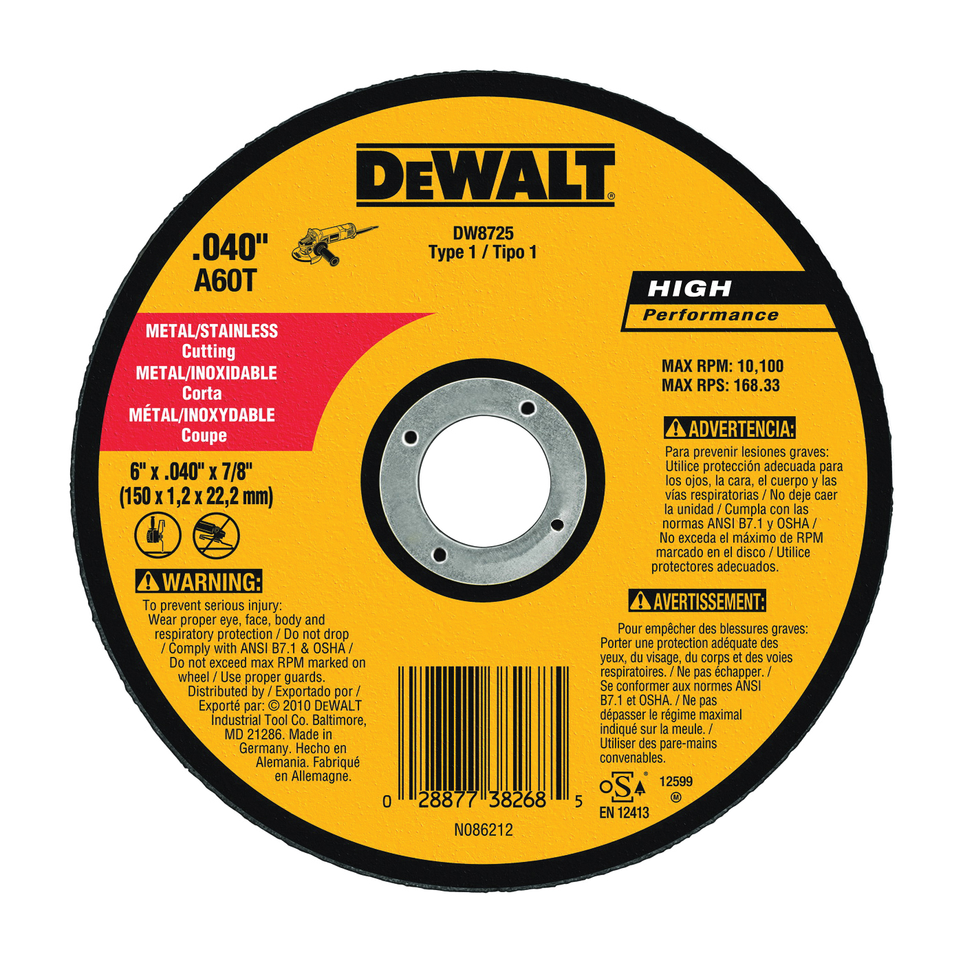 Dewalt DW8725