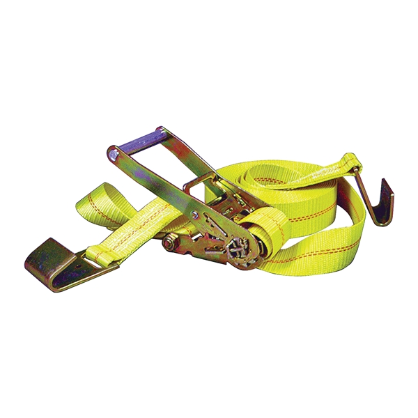Keeper 04627 Tie-Down, 2 in W, 30 ft L, 3333 lb, Hook End Fitting - 3