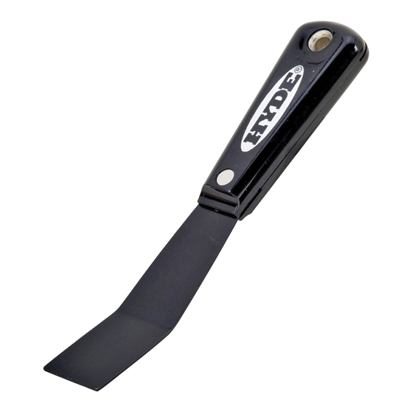 Hyde 02070 Putty Knife, 3-3/4 in L Blade, 1-1/4 in W Blade, HCS Blade, Nylon Handle - 3