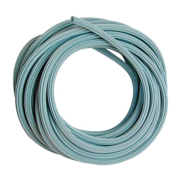 Make-2-Fit P 7649 Screen Retainer Spline, 0.120 in D, 250 ft L, Vinyl, Gray, Round - 2
