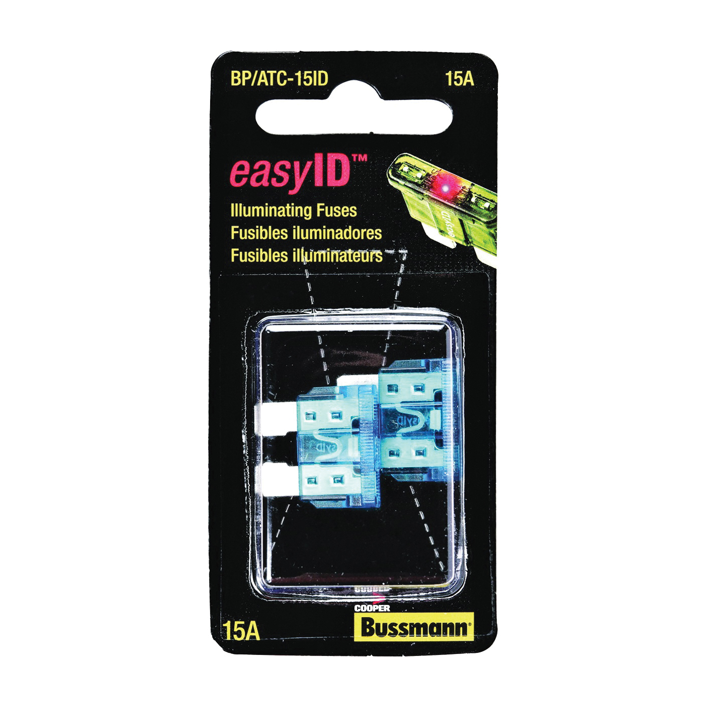 Bussman BP/ATC-15ID Blade Fuse, 15 A, 1 kA IR - 1