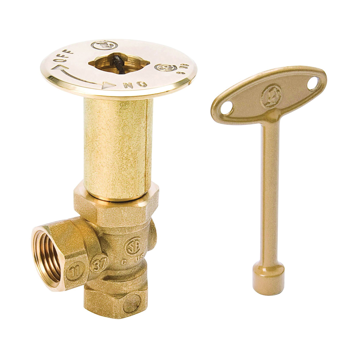 B & K 118-004 Log Lighter Valve, 1/2 in