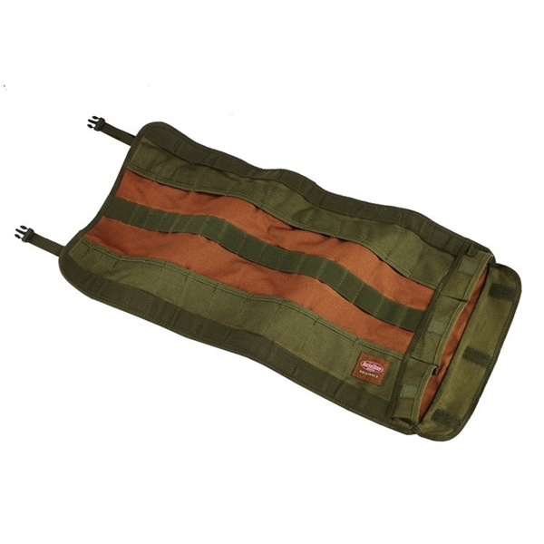 Bucket Boss Original Series 70004 Tool Roll Bag, 26 in W, 14-1/2 in H, 25-Pocket, Canvas, Brown - 2