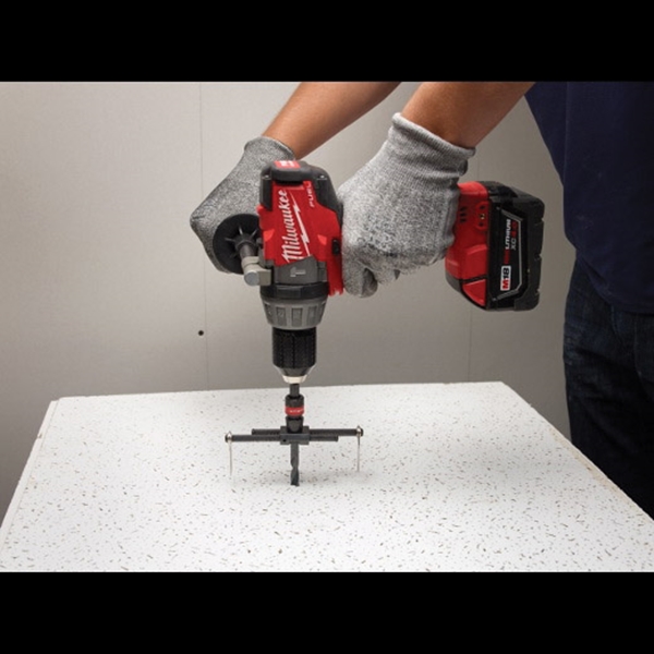 Milwaukee 49-56-0320 Hole Cutter, 2 to 7 in Dia, 1 in D Cutting, 2 TPI, Steel Cutting Edge - 3