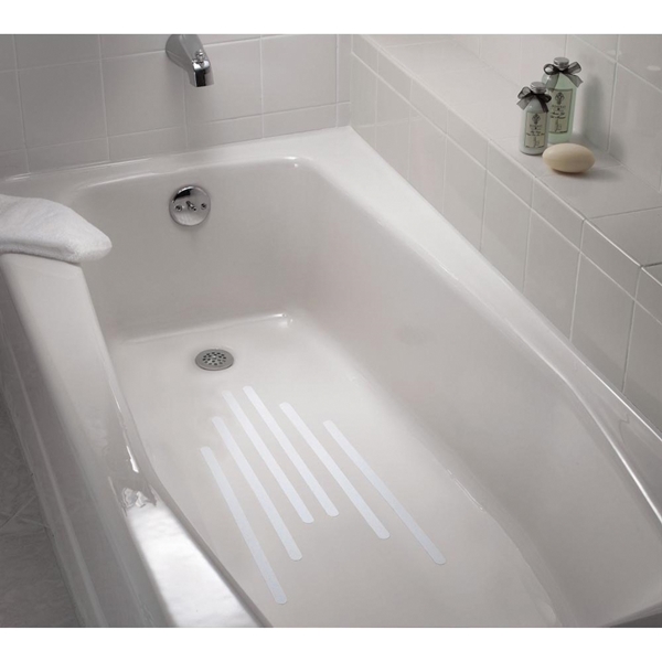 Moen Home Care Series DN7045 Tread Strip, PVC, White, Glacier - 2
