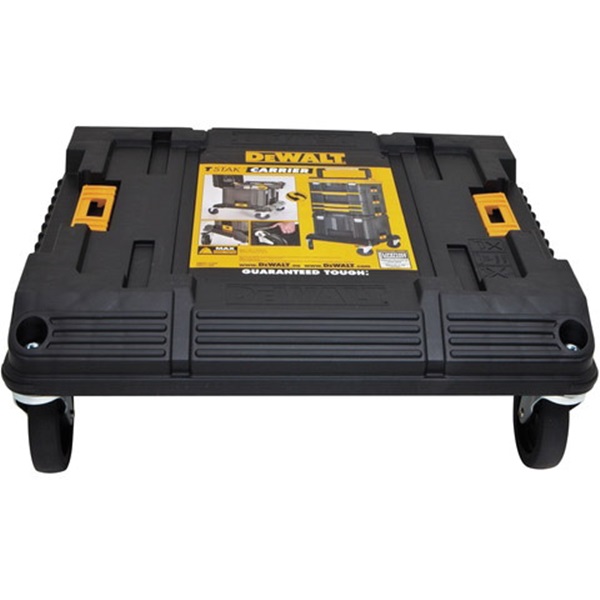 DEWALT TSTAK Series DWST17889 Tool Cart, 210 lb, 16.96 in OAW, 7.02 in OAH, 18.91 in OAD, Plastic, Black - 3